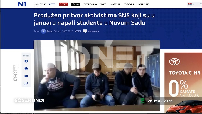 Vesti u 60 sekundi